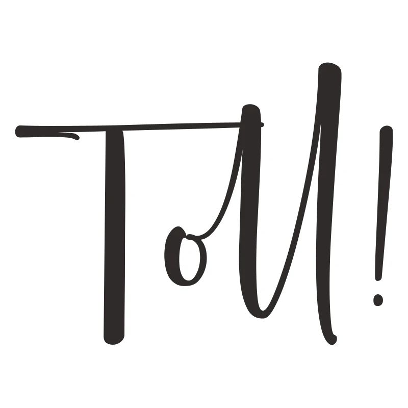 Toll – Calligraphy Textdesign