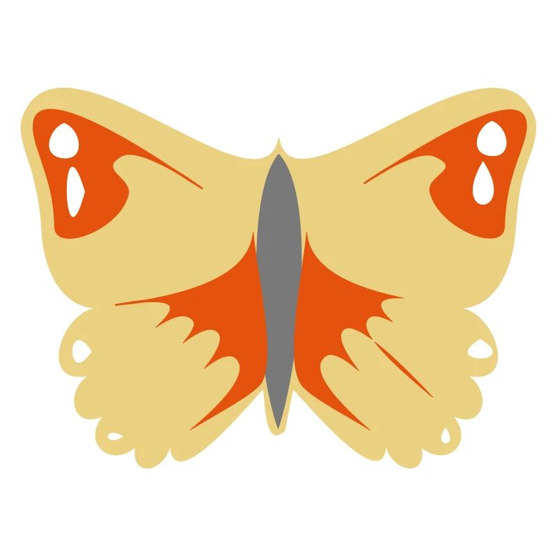 Wunderschöner Schmetterling (Vektorgrafik)