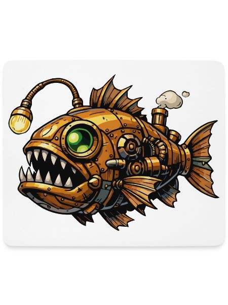 Steampunk Tiefsee Piranha
