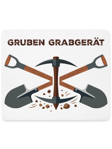 Gruben Grabgerät Bergbau Emblem