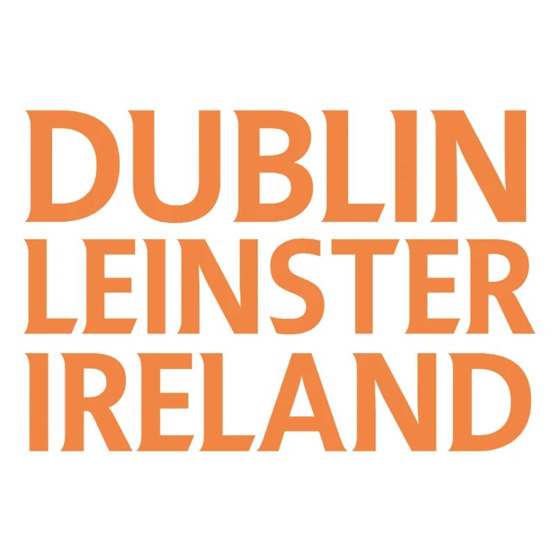 Dublin – Irland Textdesign