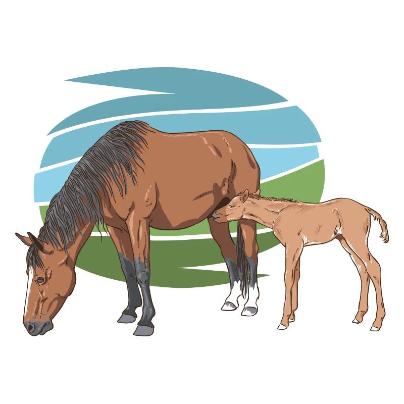 Mare and Foal