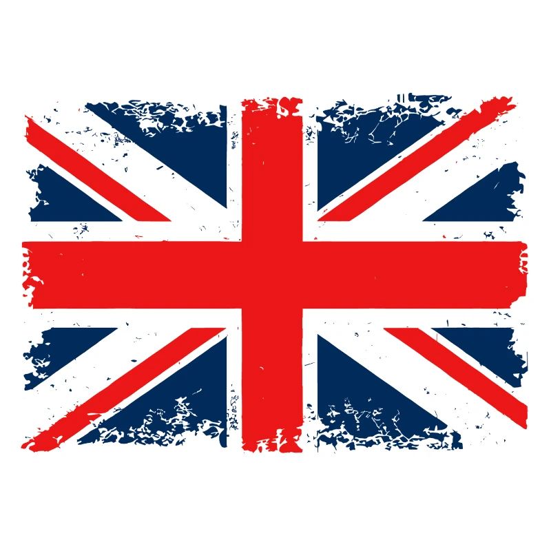 Distressed Union Jack Flagge