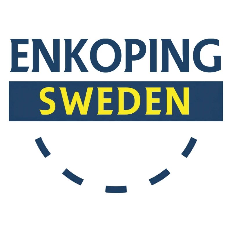 Enköping Schweden Stadtschild