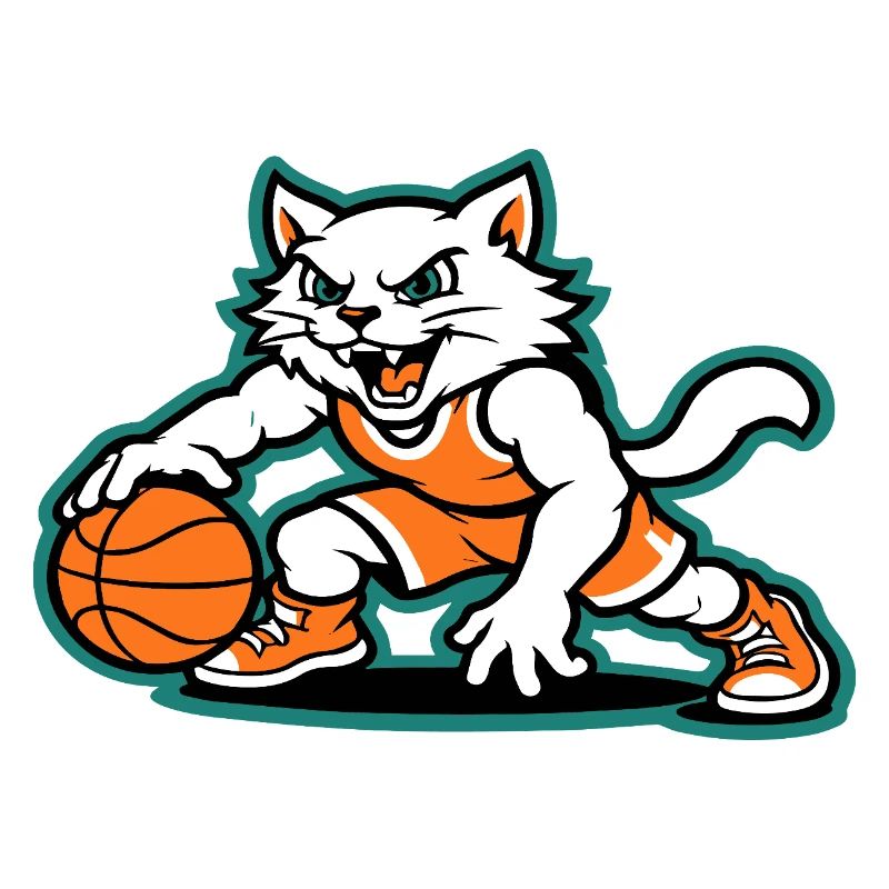 Basketball Cat Dunk