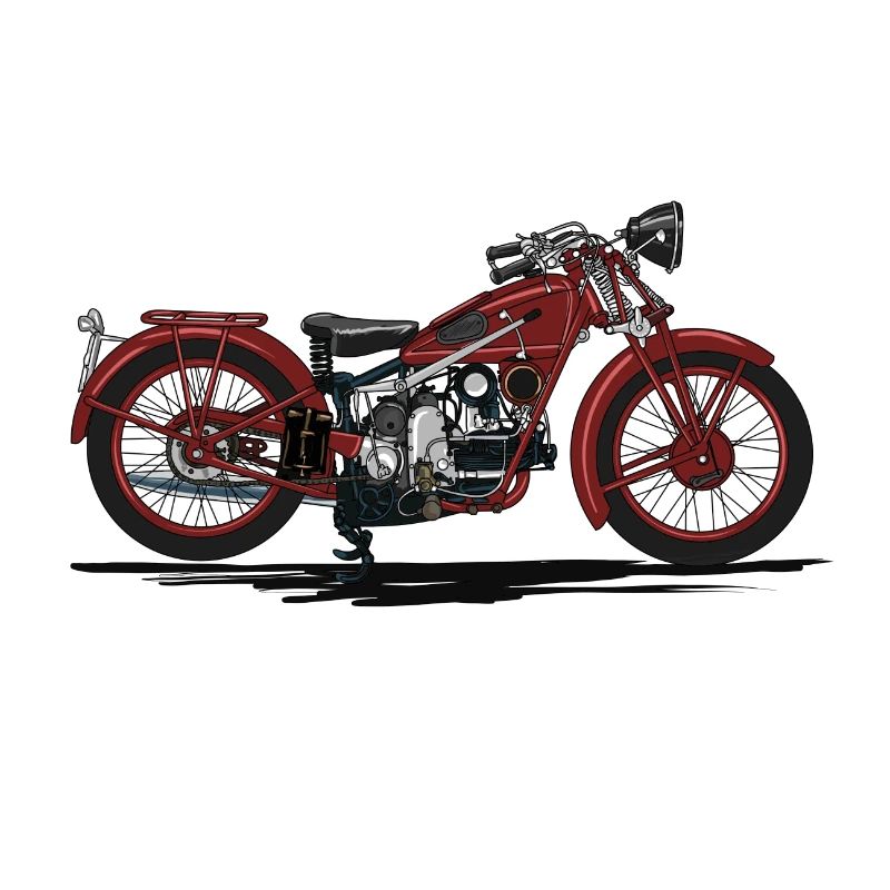 Retro Motorrad