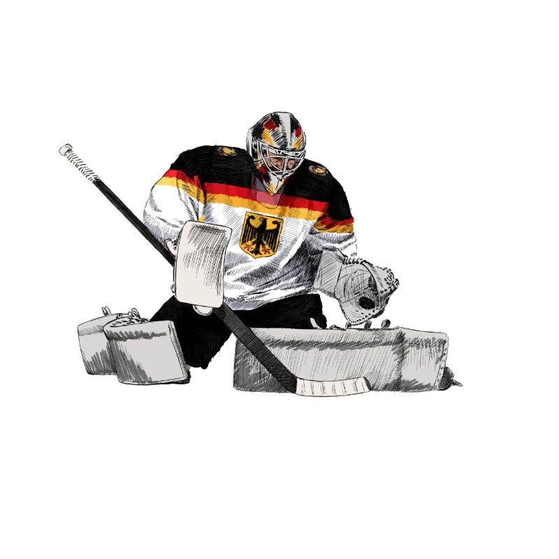 Eishockey Torwart