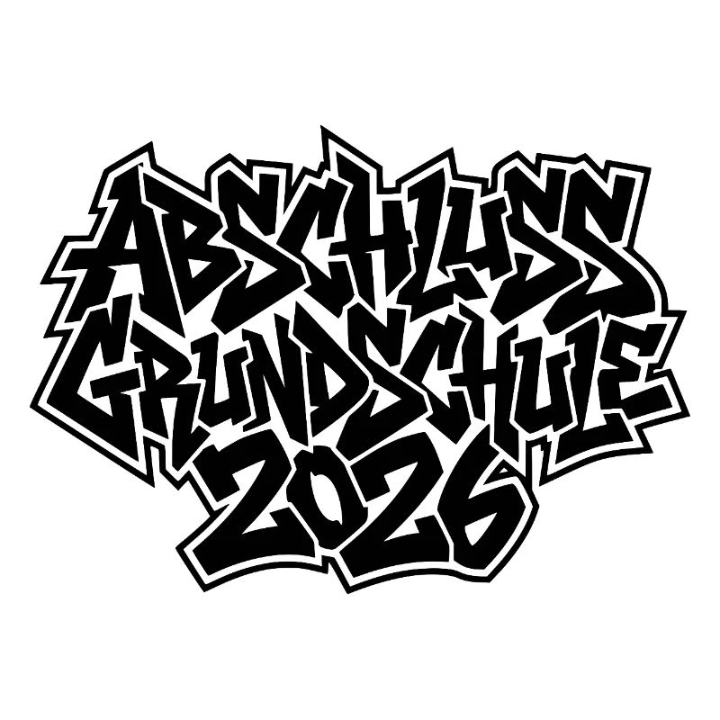 Abschluss Grundschule 2026 Graffiti