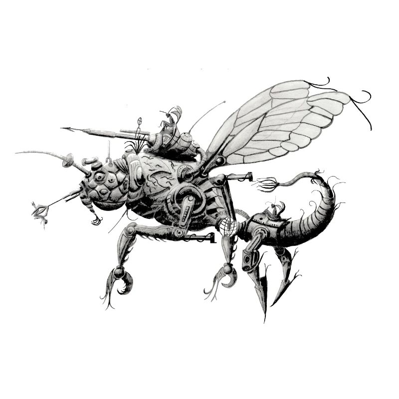 Roboter-Insekt