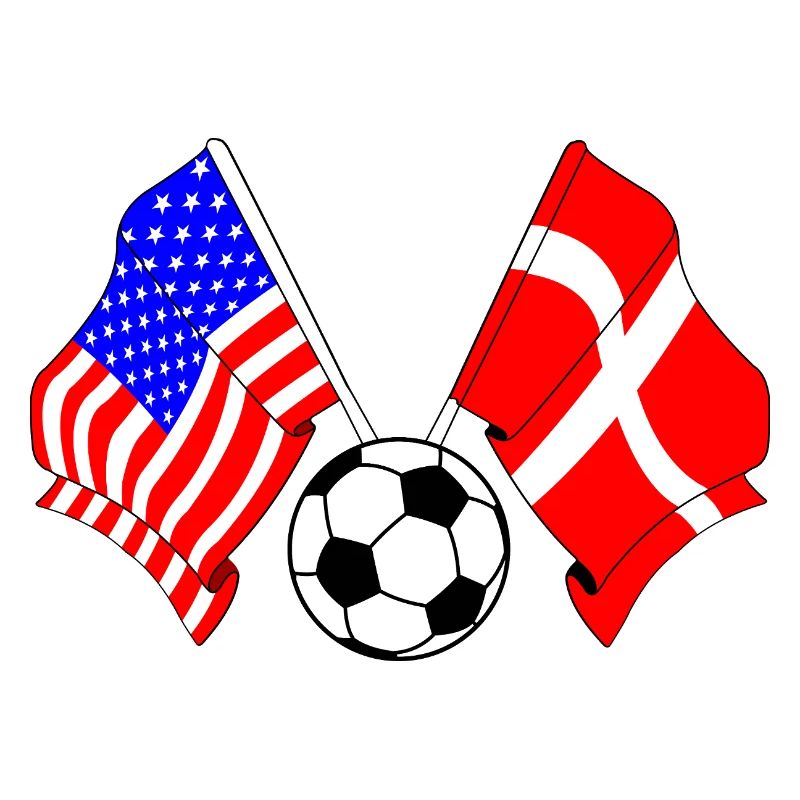 Fußball Dänemark gegen USA