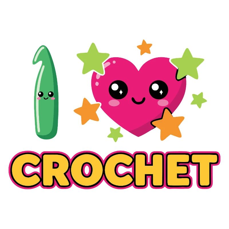 I Love Crochet Häkeln