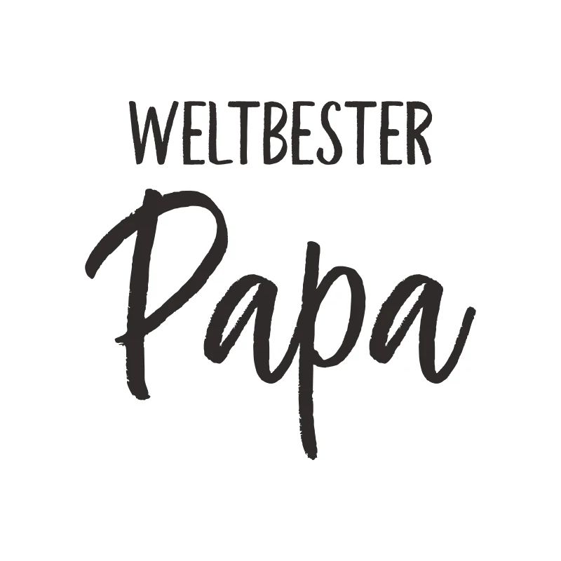 Weltbester Papa – Herzvolles Weltkugel-Design