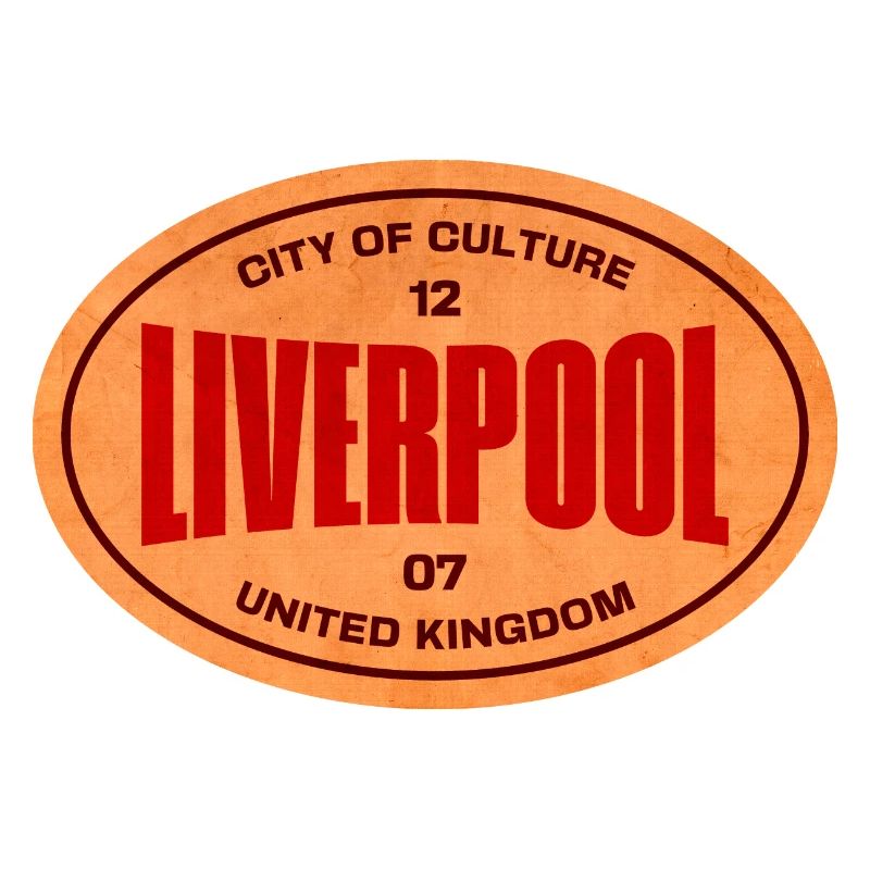 Liverpool City Stamp Retro