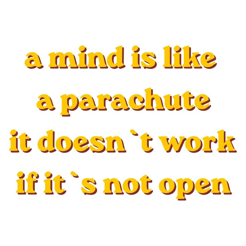 Parachute Mindset Zitat