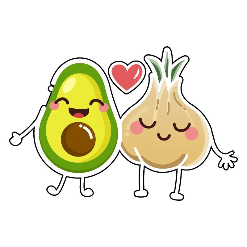 Avocado Trifft Knoblauch