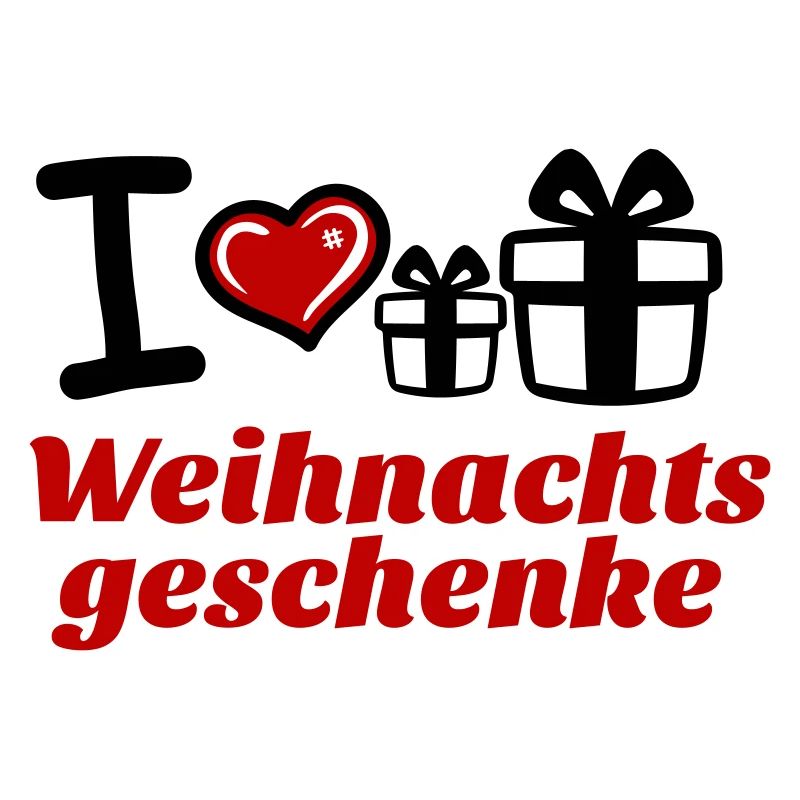 I Love Weihnachtsgeschenke 