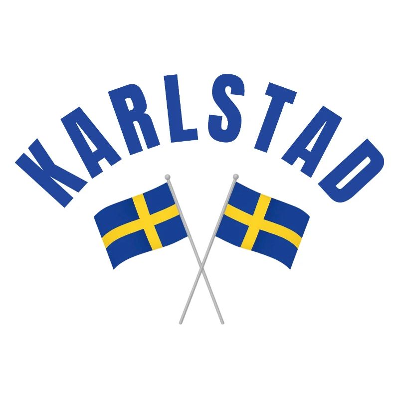 Karlstad Schwedische Flaggen