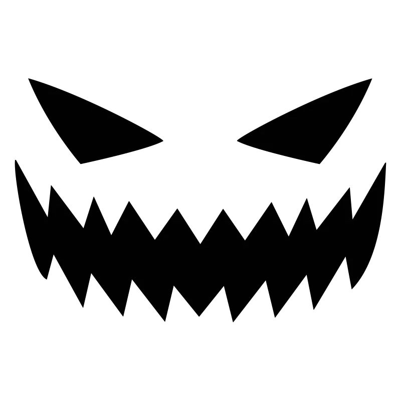 Gestörte Horrorfratze