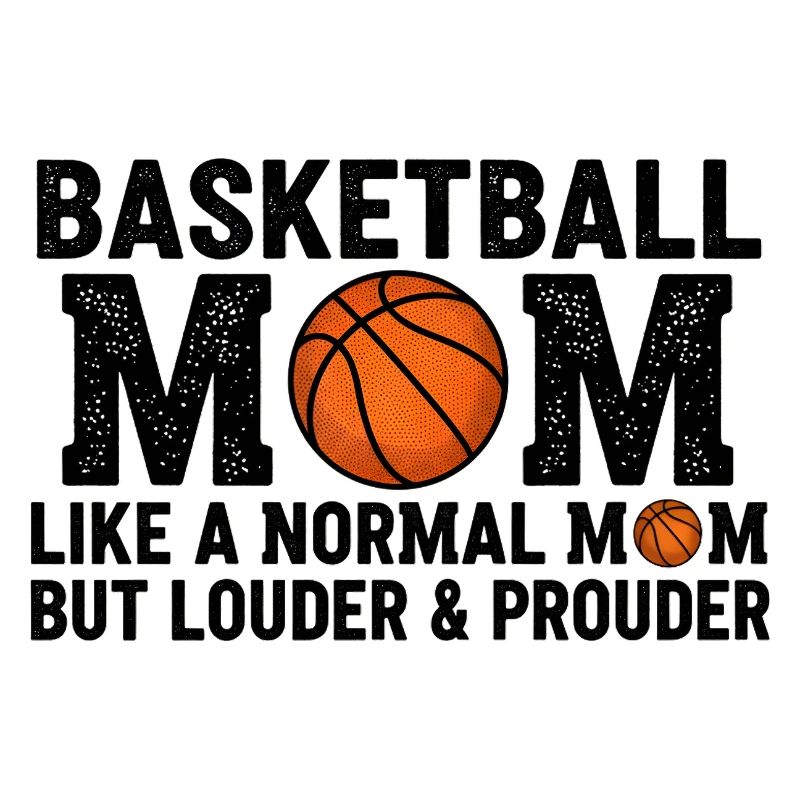 Stolze Basketball-Mutter Zitat Mutter