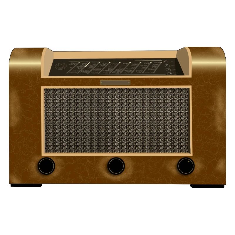altes Röhrenradio - gebraucht