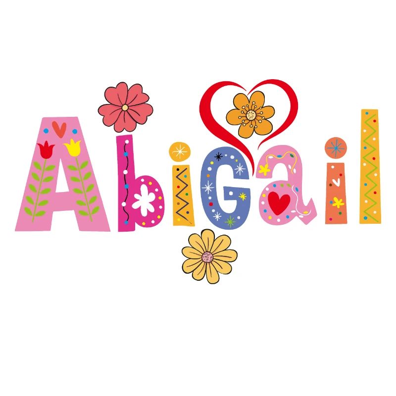 Personalisierter Abigail-Name