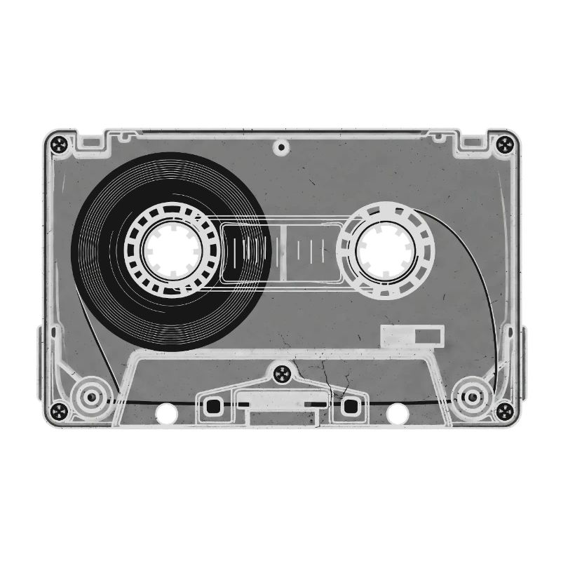 Kassette Retro Print
