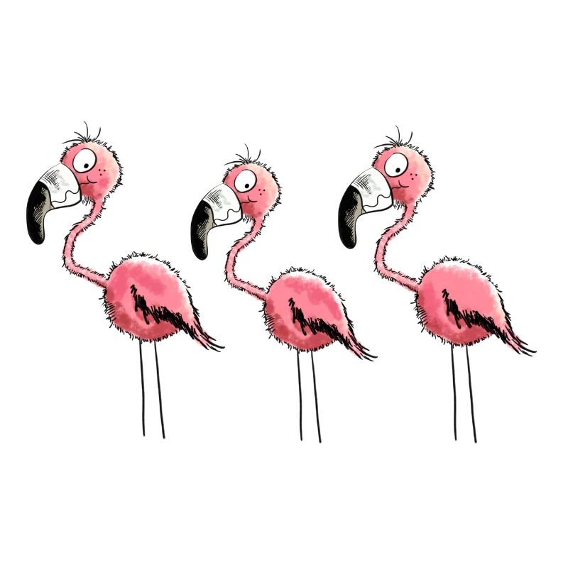 Flamingo Trio