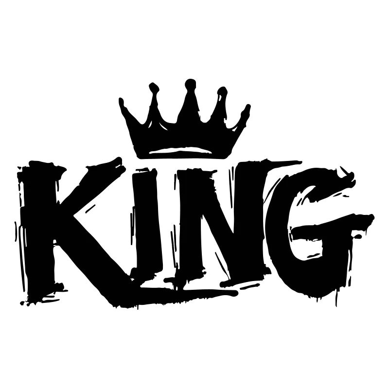 König Graffiti Schriftzug