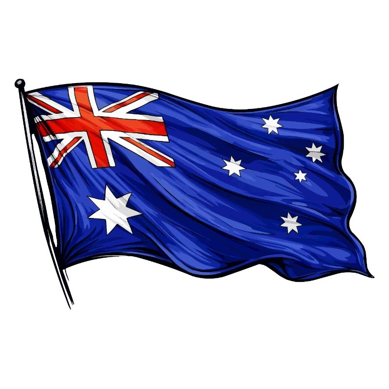 Australia Flag Pattern