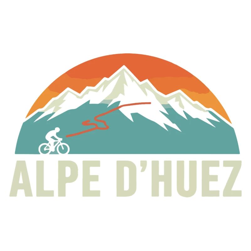 Alpe d'Huez Retro-Rennen