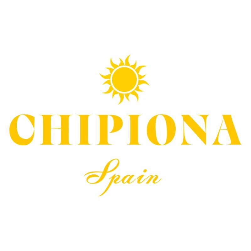Chipiona Spanien Sonnenemblem