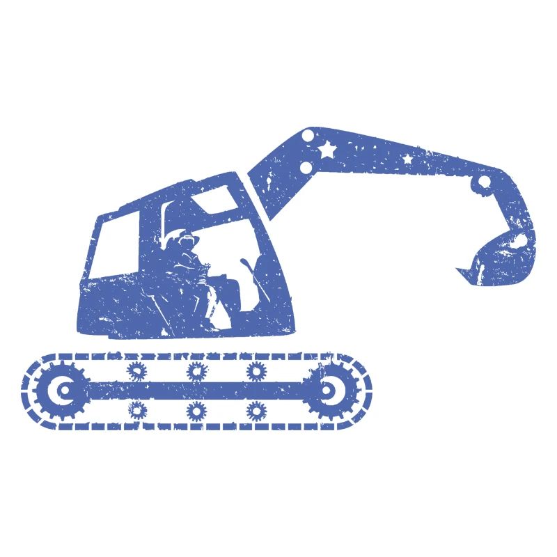 Bagger Baggerfahrer Baugeräteführer