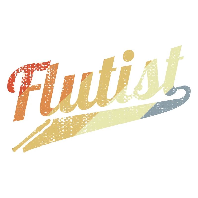 Retro Flötist