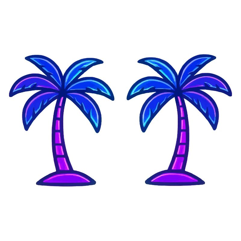 Palmen Neon