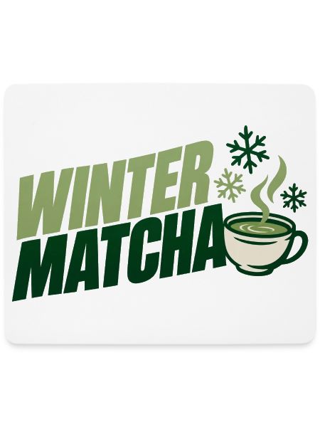 Grüne Winter Matcha Tasse
