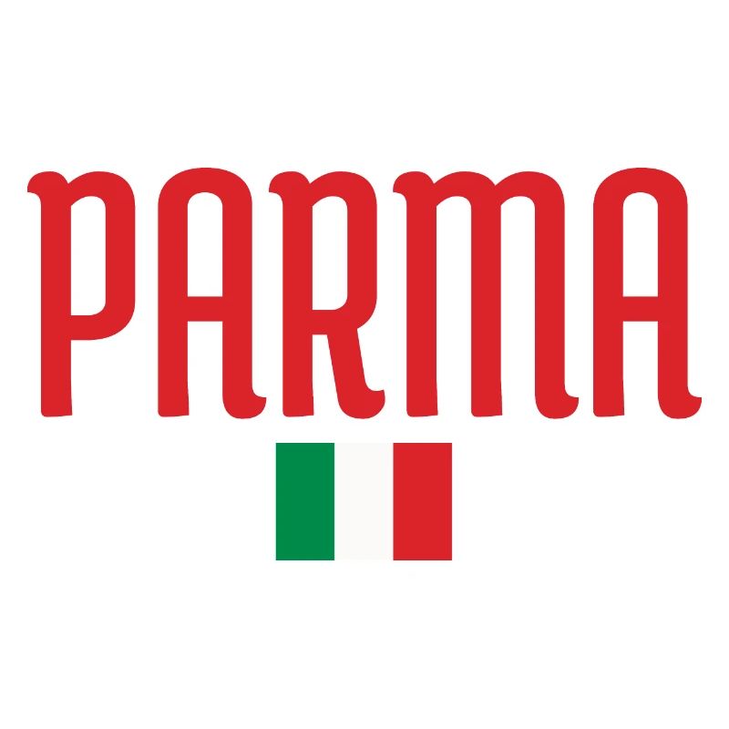 Parma Italien Flagge Design