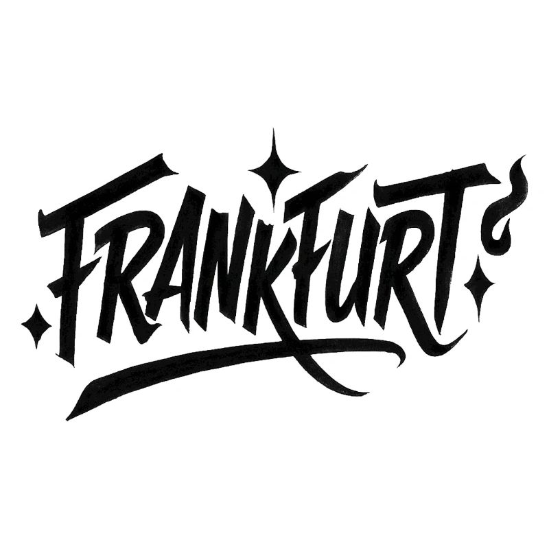 Frankfurt Graffiti Schriftzug