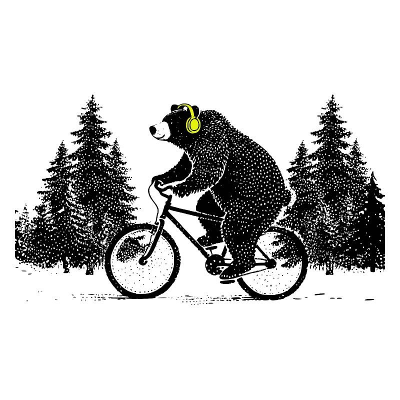 Cycling Bear