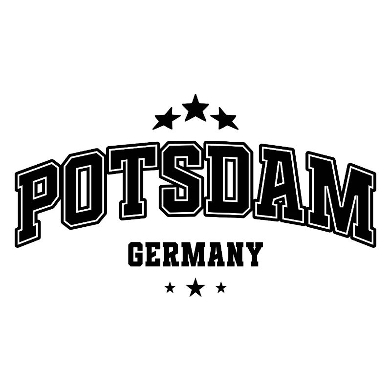 Potsdam Schriftzug Minimal Design