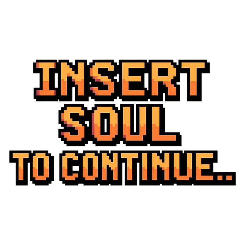 Conception de continuation de l’âme pixélisée