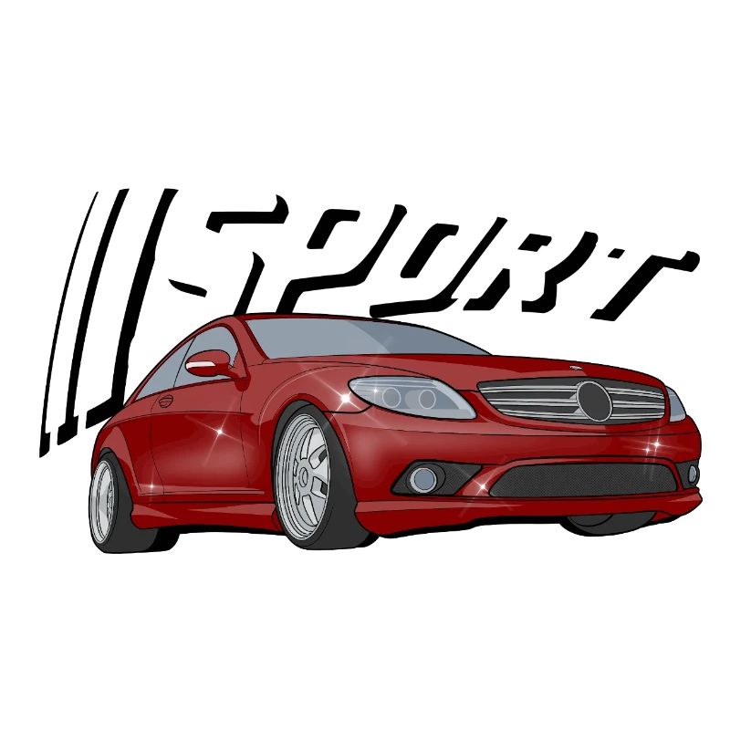 Roter Sportflitzer
