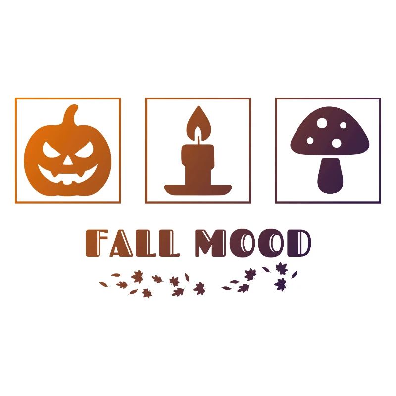 Herbststimmung Halloween Design