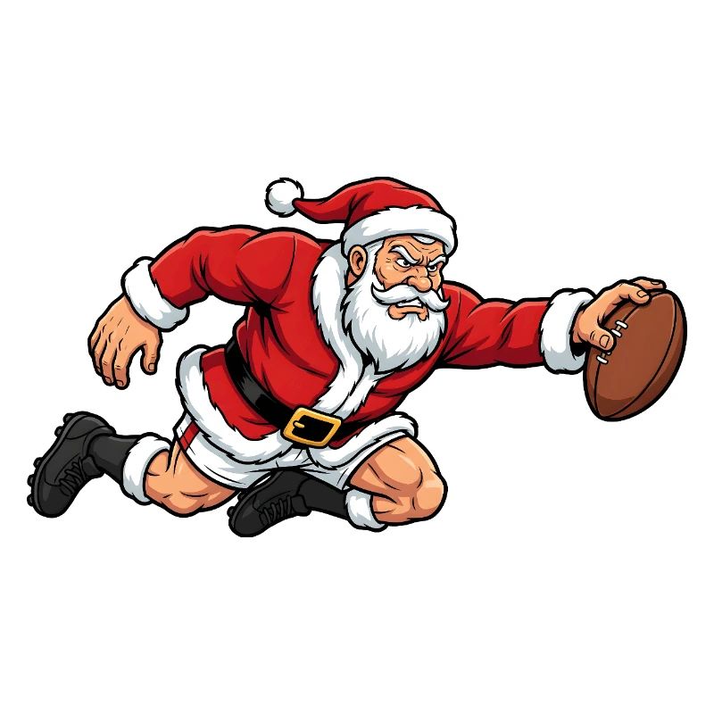 Weihnachtsmann-Rugby