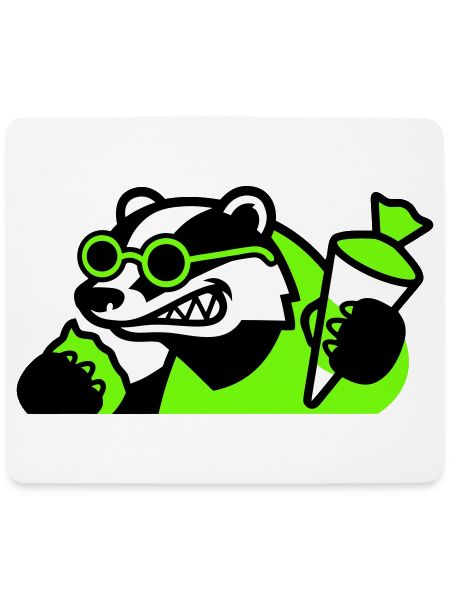 Cooler Dachs Schulanfang Icon