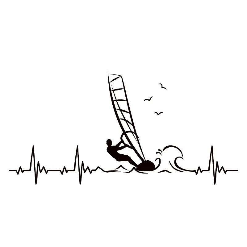 Windsurfing Heartbeat with Windsurfer Pulse