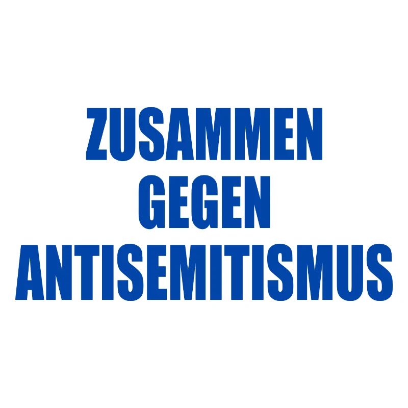 zusammen gegen antisemitismus