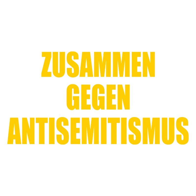 zusammen gegen antisemitismus