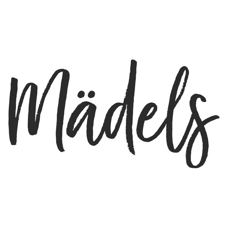 Mädels Handlettering Design