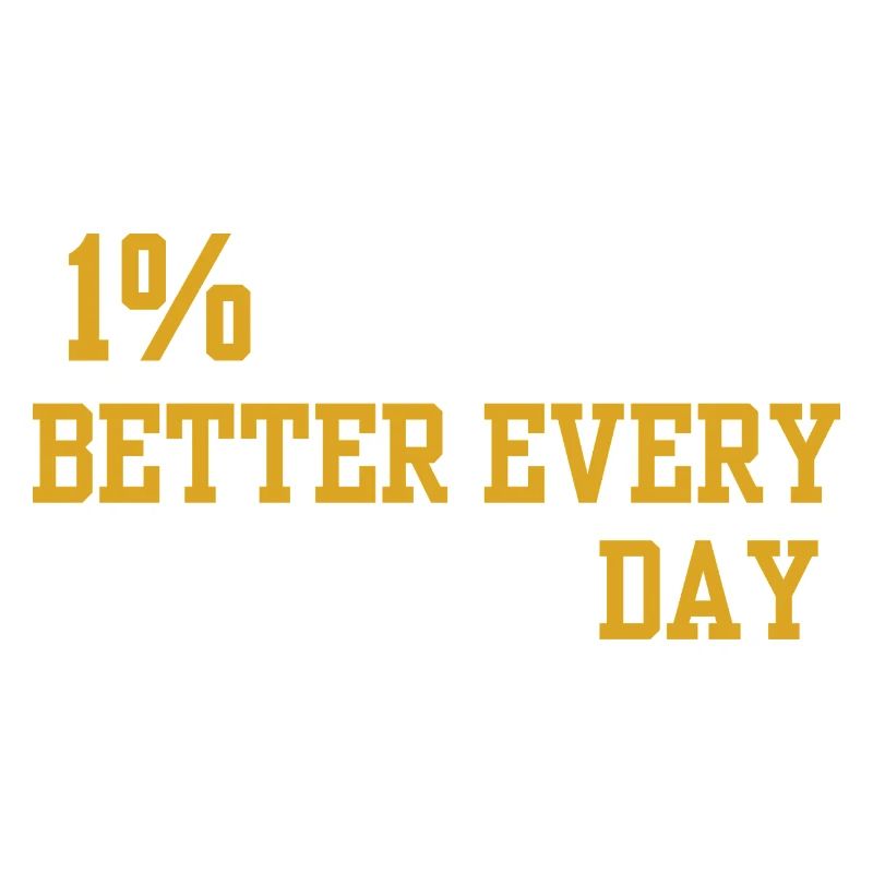 Motto "1% Tägliche Verbesserung"