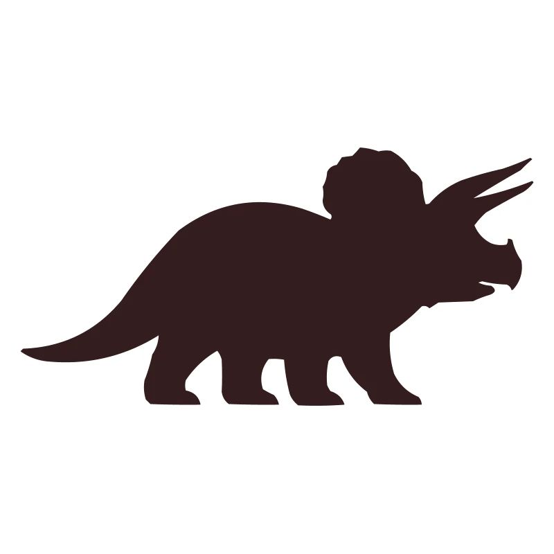 Triceratops-Silhouette